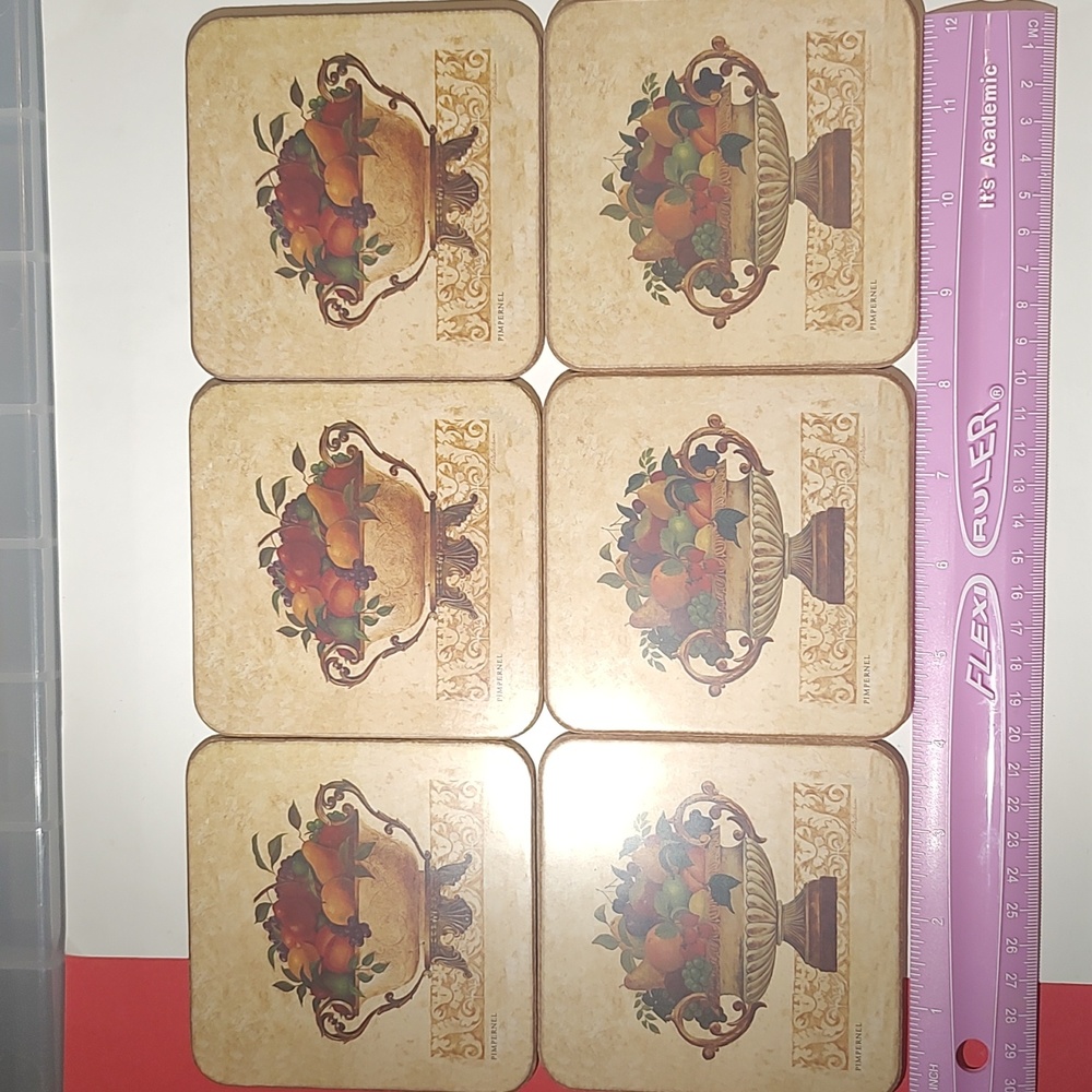 Pimpernel Coasters Set Of 6